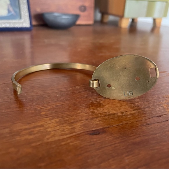 Julie Nolan for Anthropologie Brass Zodiac Bracelet Libra - Picture 2 of 6